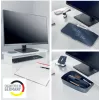 Monitorialus LEITZ Freestanding 64340001 — lauaalus kuni 61 cm (24 tolli) ekraanidele, 20 kg kandevõime, reguleeritava kõrgusega, valge