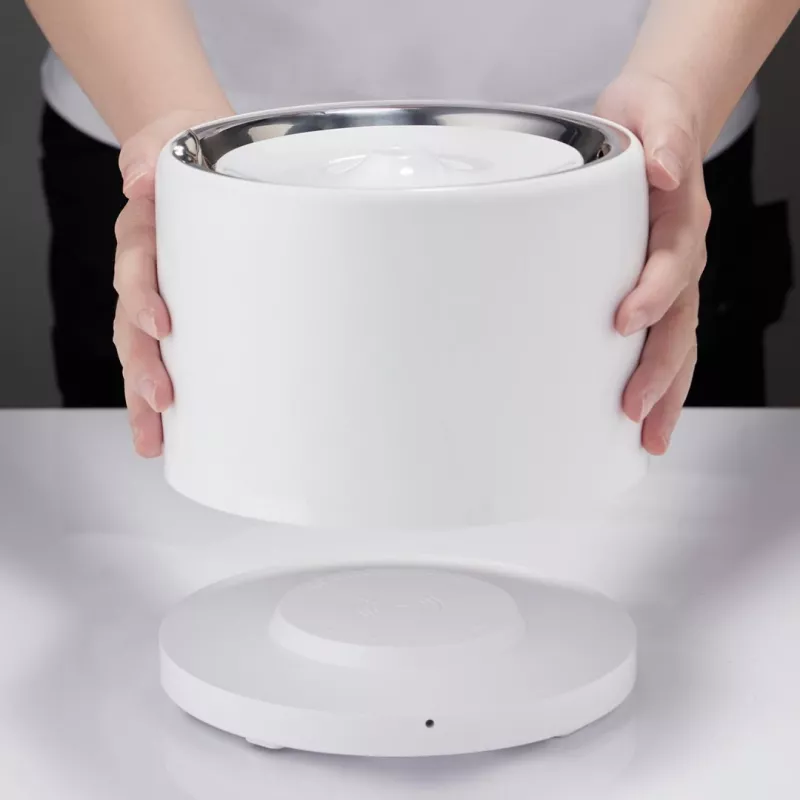 PETKIT EverSweet 3 Pro UVC koera/kassi söötja/jootja Akrüülnitriilbutadieenstüreen (ABS), silikoon, roostevaba teras Valge Universaalne automaatne lemmikloomajootja