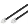 Telefonikaabel Microconnect MPK110B RJ12 RJ12 10 m Läbipaistev
