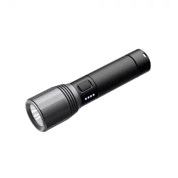 Käsilatern Nextool T10 — 2000 lm, 220 m valgusvihk, USB-C, IPX7, alumiiniumkorpus, 152 mm