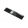 Aku roheline Cell DE93 DELL Latitude E7440 jaoks, Li‑Ion 7,4V 4500mAh, 4 elementi, must