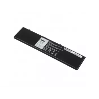 Aku roheline Cell DE93 DELL Latitude E7440 jaoks, Li‑Ion 7,4V 4500mAh, 4 elementi, must