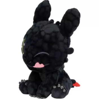 Dragons: Toothless, rõõmus, pehme mänguasi 18 cm