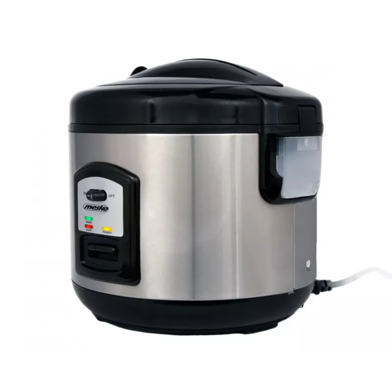 Mesko MS 6411 riisikeetja, must, roostevaba teras, 1000 W