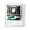 Logic PORTOS ARGB MINIDI USB 3.0 korpus valge