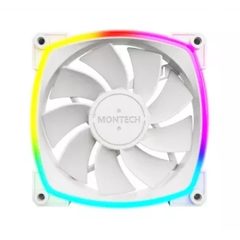 Montech RX120 PWM arvutikorpuse ventilaator 12 cm valge 3 tk