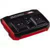 Akulaadija komplekt Einhell 2x 4,0 Ah Twincharger AC LED