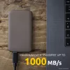 SSD ketas Intenso 500GB USB USB-C 3.2 Gen 2 Pruun