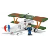 Ehituskomplekt Cobi Blocks Nieuport 17 C.1 277 tk — mudellennuki komplekt, kogutav klotsikomplekt