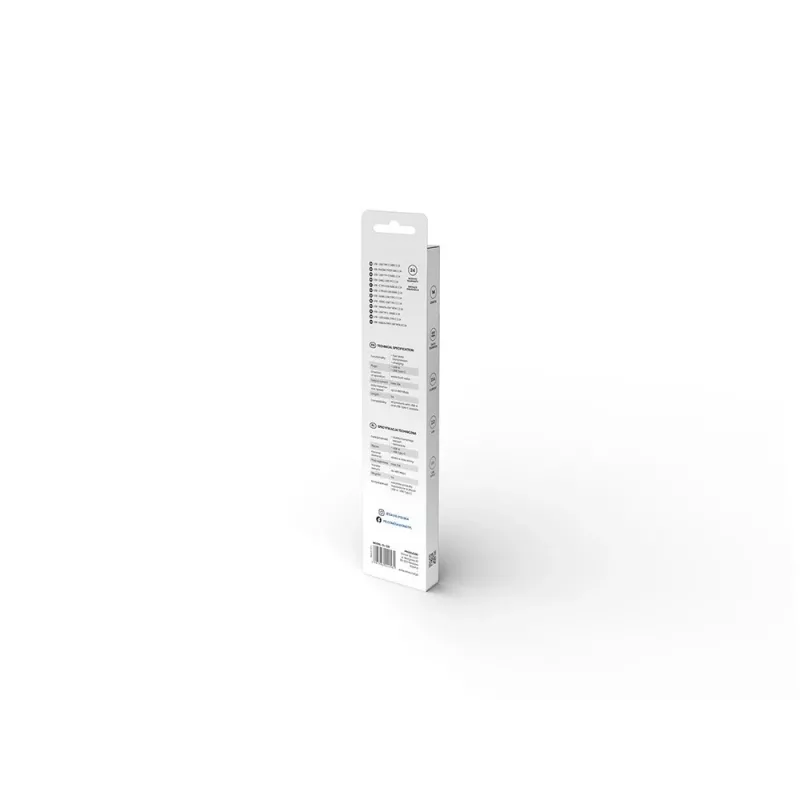Savio CL-125 USB-kaabel USB 2.0 1 m USB A USB C Valge