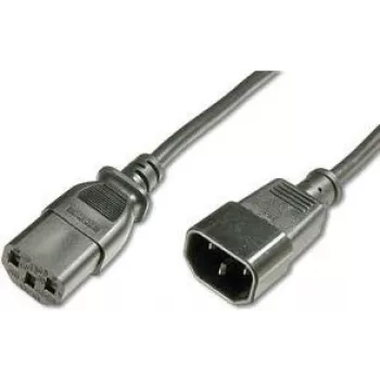 Toitekaabel e+p SW 15 Must 2 m C14 CEE7/14