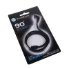 SilverStone SATA III kaabel 50cm nurga all / sirge - punutud must
