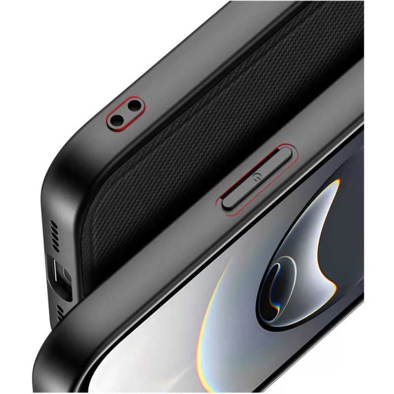 Ümbris Nevox 2499 mobiiltelefonile Must iPhone 16e 15,5 cm