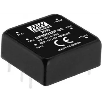 Toiteadapter MEAN WELL SKMW20F-03 20W RoHS sertifikaadiga