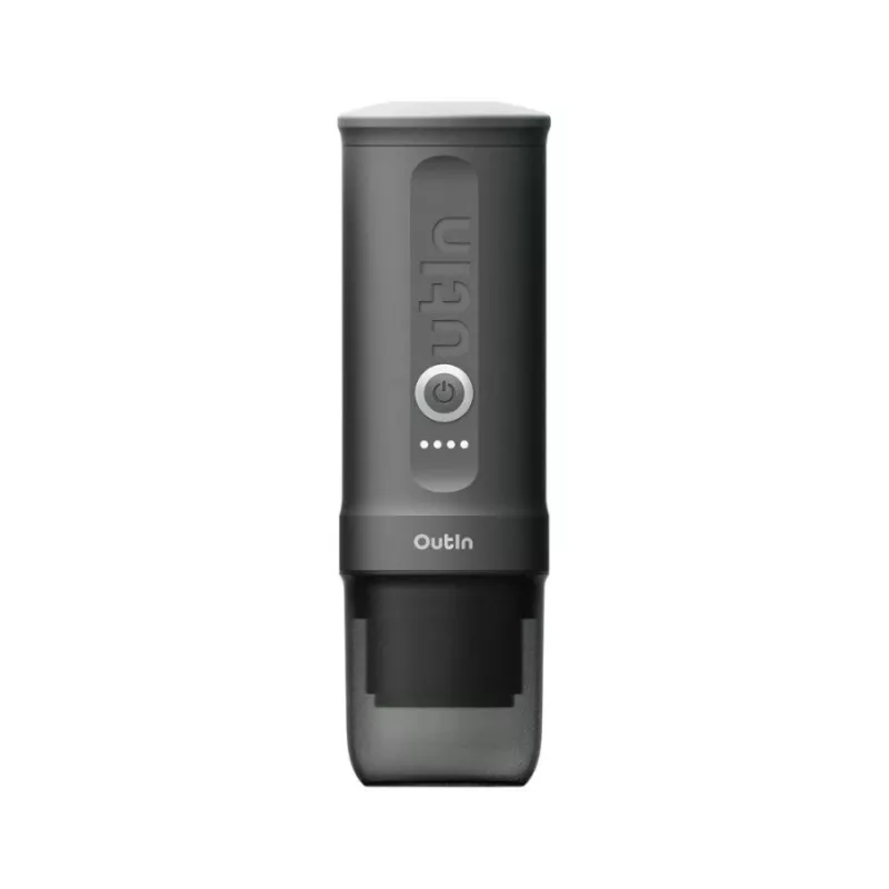 Kohvimasin OUTIN Outin Nano Hall — jahvatatud kohvi sisend, 20 baari, 7500 mAh aku, 670 g