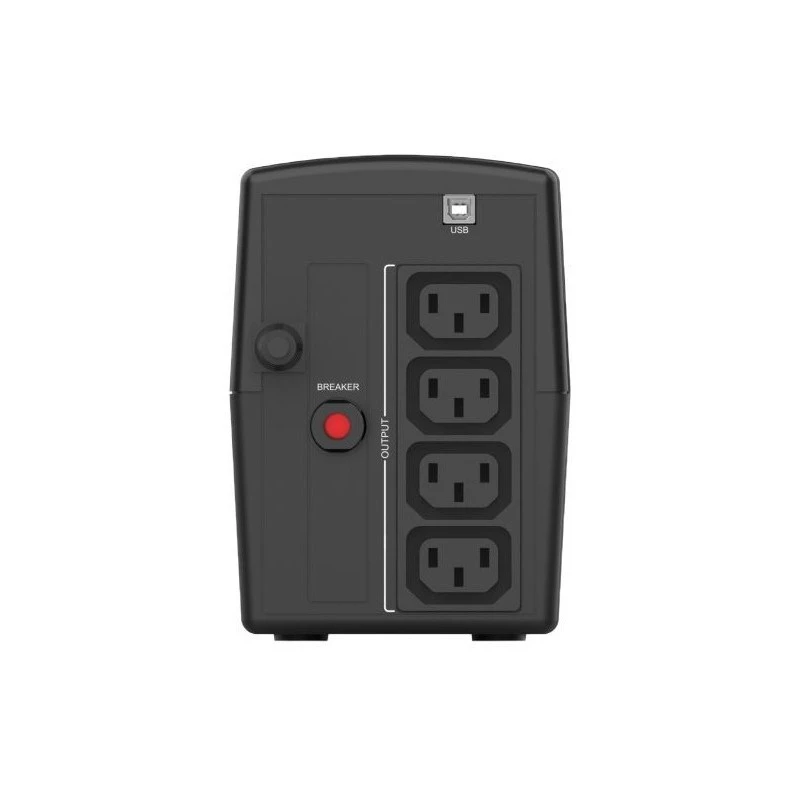Infosec UPS X1+ 700 IEC katkematu toite allikas, 700 VA, 360 W, 4 × C13