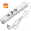 Nutikas pikendusjuhe Denver SHP-310U 3 AC-pistikupesa tüüp F 3680 W