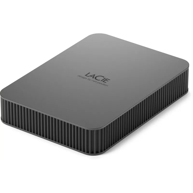 LaCie Mobile Drive Secure 5TB kaasaskantav väline kõvaketas 2,5 tolli Mac & PC Space Grey andmete taastamise teenusega (STLR5000400)