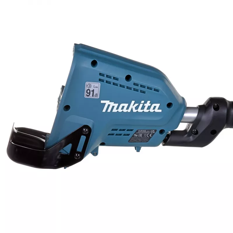 Makita DUR368LZ võsalõikur/muruniiduk 35 cm Aku Must, Sinine