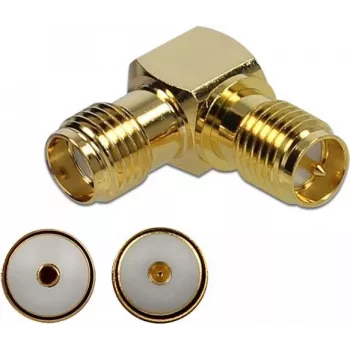 Juhtmeühendus DeLOCK 89953 SMA RP-SMA Kuldne