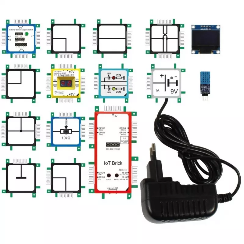 ALLNET IoT komplekt ALL-BRICK-0688 — asjade interneti komplekt, hispaania keeles