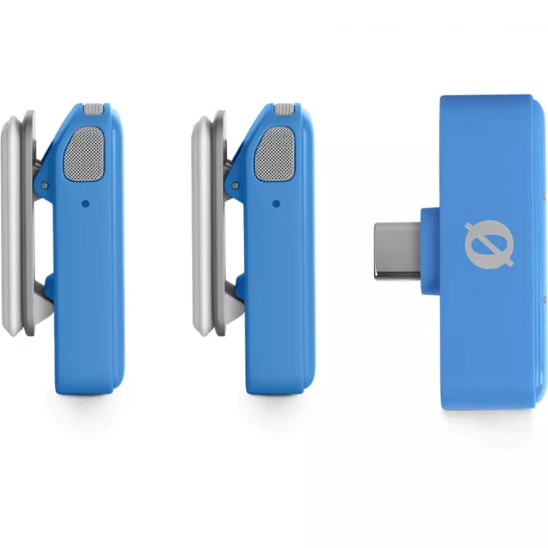Juhtmeta lavaliermikrofon Rode Wireless Micro — sinine (WIMICROCBLU)
