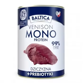 BALTICA Nutraceutic Monoprotein ulukiliha prebiootikumidega - märg koeratoit - 400g