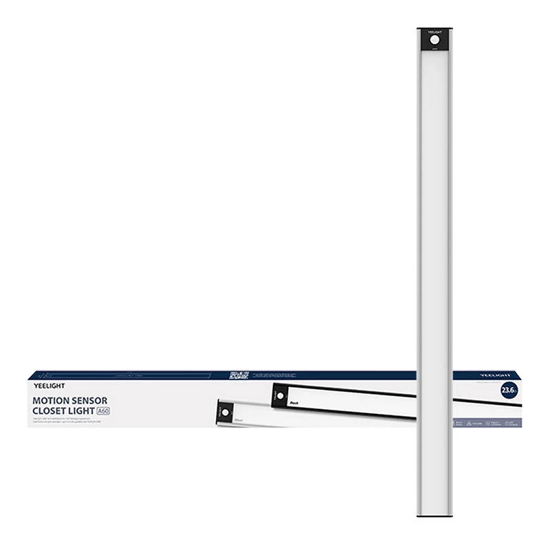 Yeelight Kapi Valgus YLCG006 LED liikumisanduriga garderoobivalgusti 60 cm 2700K (hõbedane)