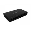 Võrgukommutaator LANBERG DSM1-1008 8x 1 Gb/s haldamata Gigabit Ethernet lauaarvuti 12V metallkorpus