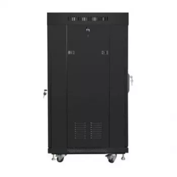 Rack-kapp 19 tolli 22U 600x600 mm must LANBERG FF01-6622-12BL