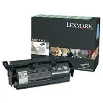 Lexmarki tooner X651A11E - Must - Maht: 7 000 lehekülge (X651A11E)