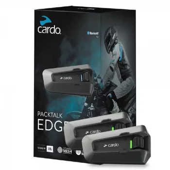 Cardo PT200101 mootorratta intercom 2 kanalit 1600 m must