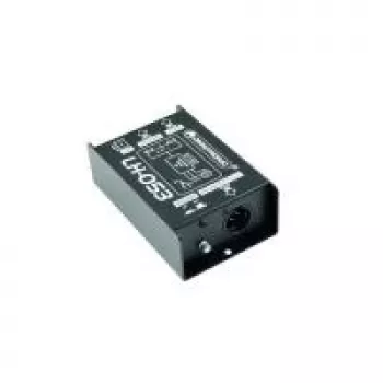 Passiivne DI-boks Omnitronic LH-053 1-kanaliline, passiivne otseboks instrumendi/liin