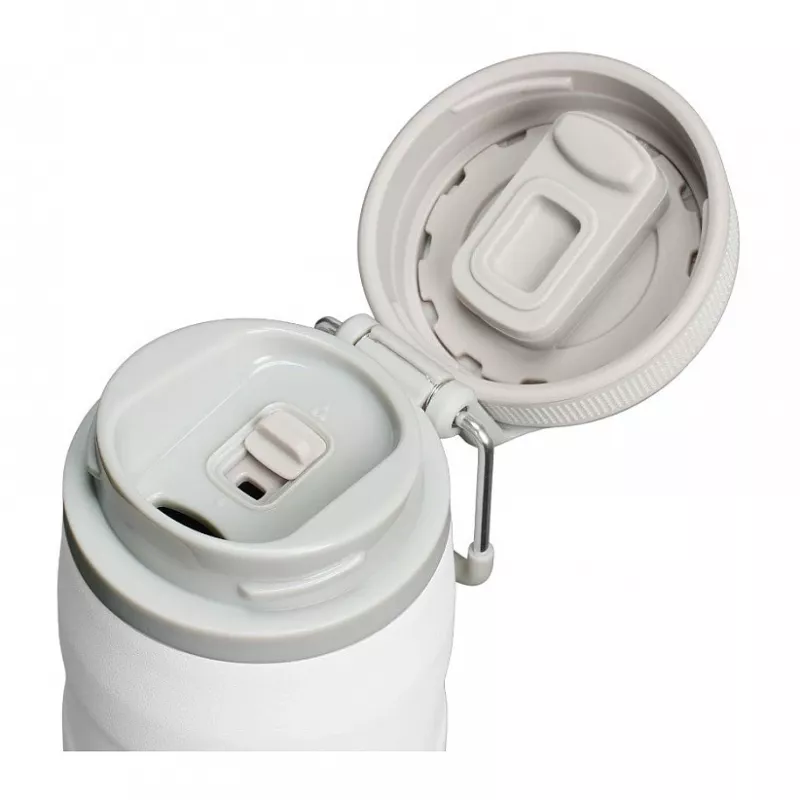 Termopudel STANLEY Iceflow Igapäevane kasutus 470 ml, roostevaba teras, flip-kaanega, valge