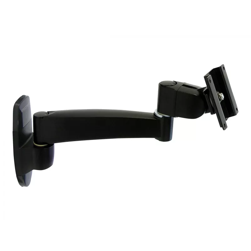 Ergotron 200 Series - Seinale kinnitatav komplekt (seinahoidik) - monitorile - 1 pikendus - teras - must - ekraani suurus: kuni 81,3 cm (kuni 32 tolli)