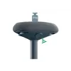 Kontoritool Leitz 65440089 polsterdatud iste hall plastikraam