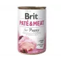 Märg koeratoit Brit Paté & Meat Puppy Chicken 400 g — märg pasteet kutsikatele, teraviljavaba, 75% niiskust, 11,5% valku