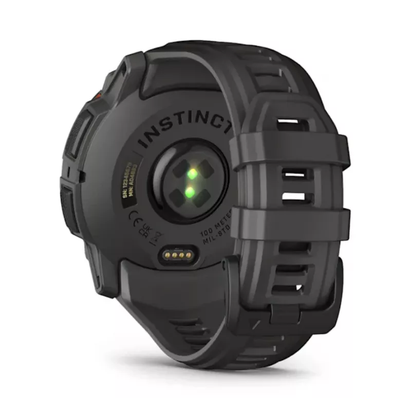 Garmin Instinct 3 Solar GPS-nutikell 1,3-tolline MIP 176x176 puuteekraan Must