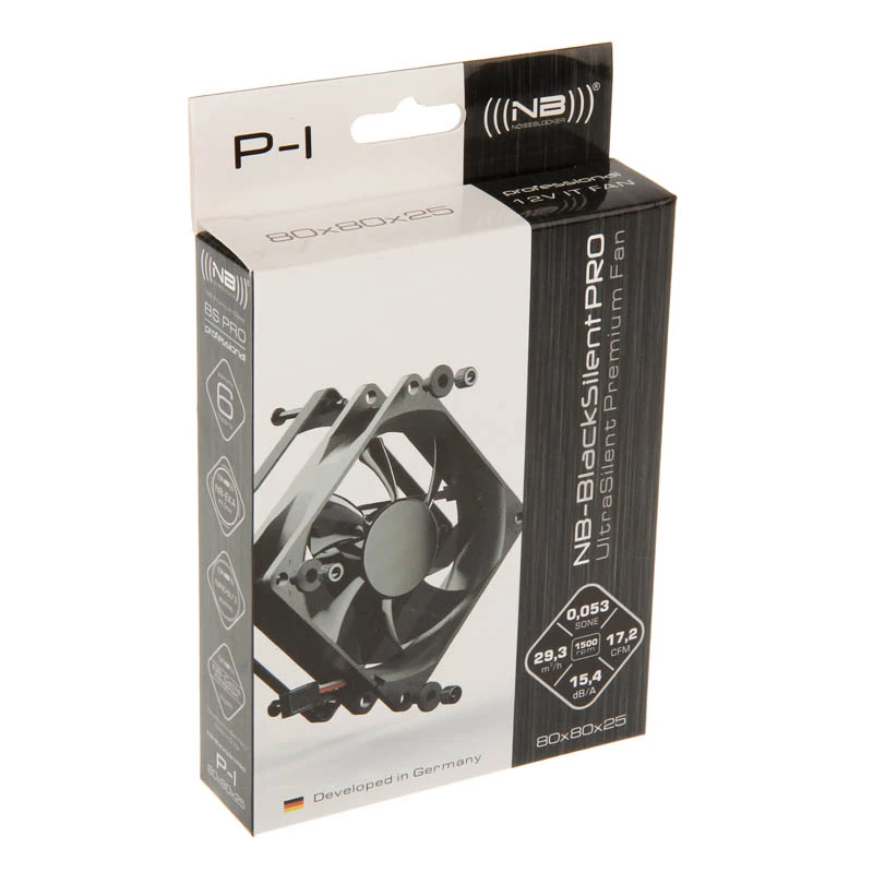 Ventilaator Noiseblocker BlackSilentPro P-1