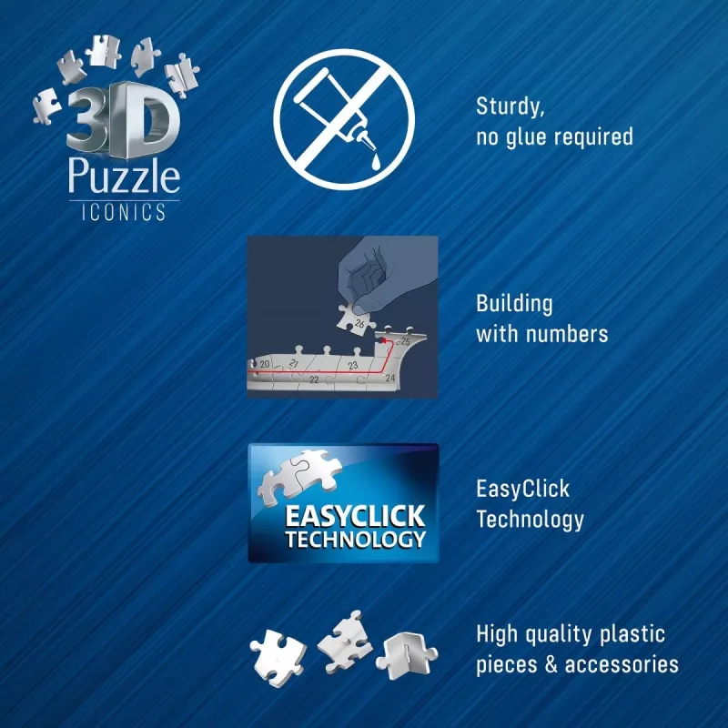 Puzzle 3D Eiffeli torn