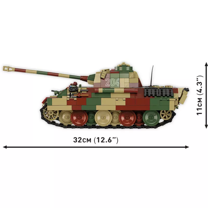 Blocks Pz.Kpfw.V Panther versioon A 1152 klotsi