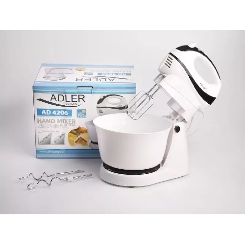 Segumikser Adler AD 4206 Must,Valge 300 W