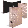 Ring Binder HERMA 7057 A4 Gold Pink