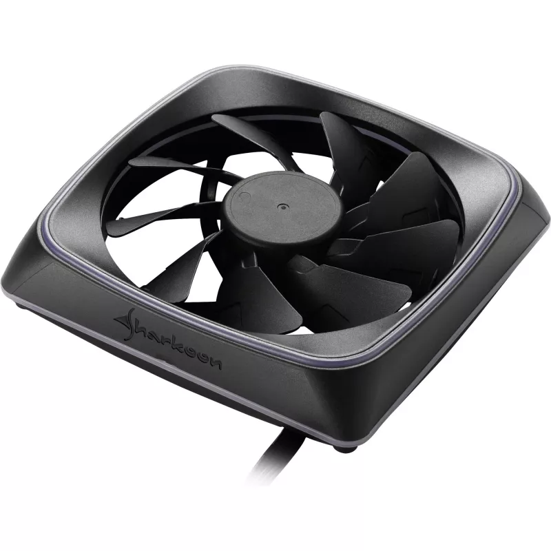 Ventilaator Sharkoon RGB SHARK Lights 12 cm must
