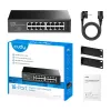 Lüliti Cudy GS1016E 16-pordine Gigabit Ethernet haldamata lüliti, 16× 10/100/1000 Mbps