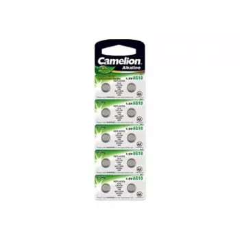 Camelion | AG10/LR54/LR1130/389 | Aluseline nööpelement | 10 tk