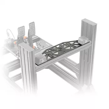 Kinnitusklamber Asetek SimSports 460×120×5 mm, teras, must