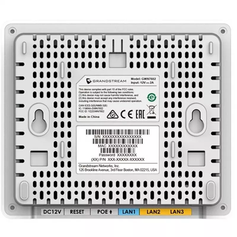 Juhtmevaba pääsupunkt Grandstream GWN7604 2,4 GHz 5 GHz