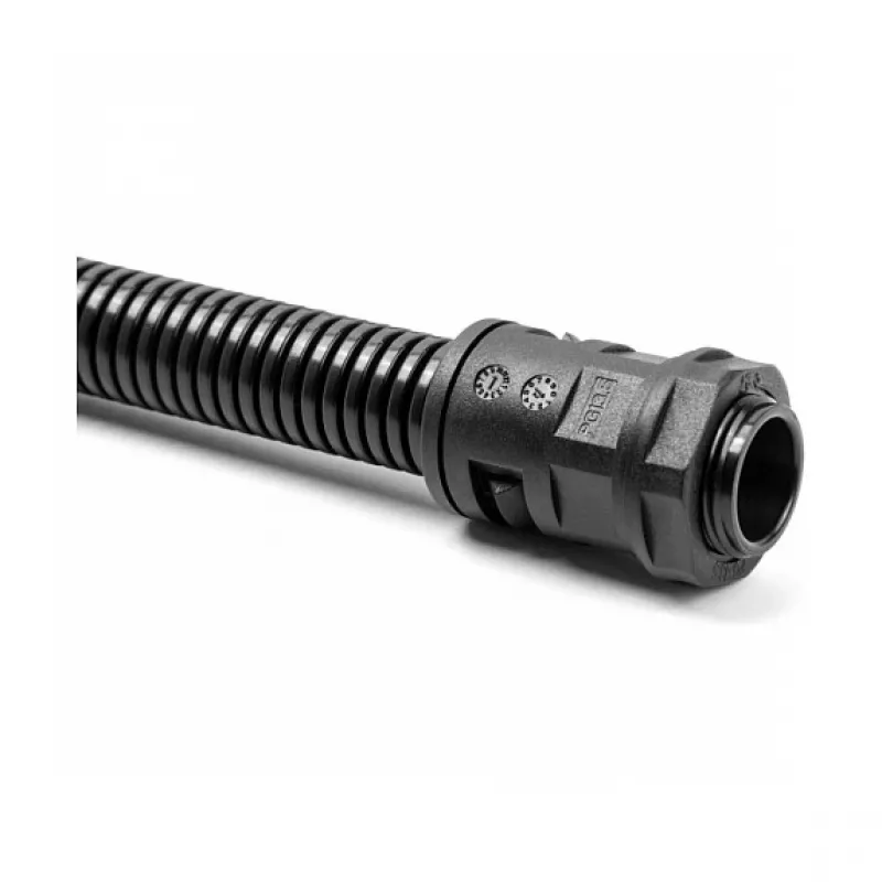 Kaablikaitsesukad DeLOCK 60461 2 m x 10 mm must