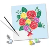 Ravensburger maalimiskomplekt CreArt – Roosikimp, numbrite järgi maalimise komplekt (mudel 25520)